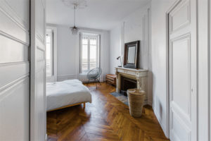 Photographie d'une rénovation d'une chambre à Neuilly-sur-Seine 92200