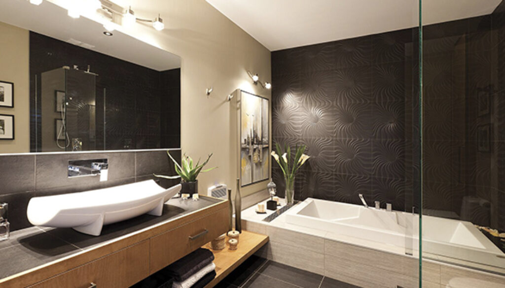Photographie d'une salle de bain rénovée à Neuilly-sur-Seine